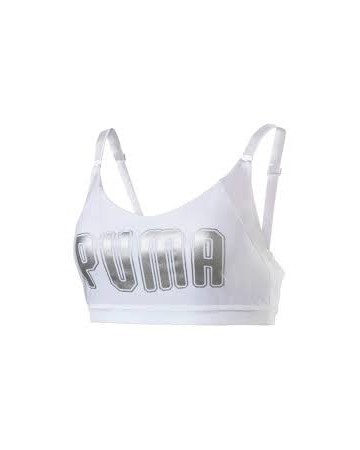 Αθλητικό Σουτιέν Puma En Pointe Logo Bra Low Mid Impact 516475 Γυναικείο