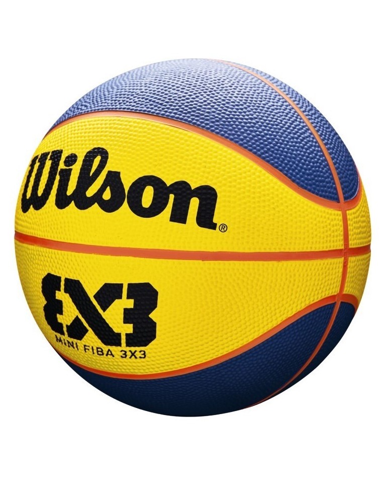 Παιδική μπάλα μπάσκετ προπαίδων Wilson FIBA 3X3 MINI RUBBER wtb1733xb