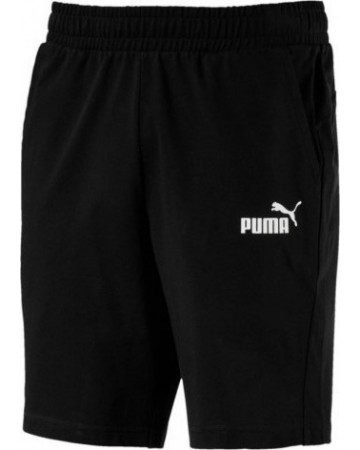 Puma Essentials Jersey Mens Shorts 851994-01 - PUMA BLACK
