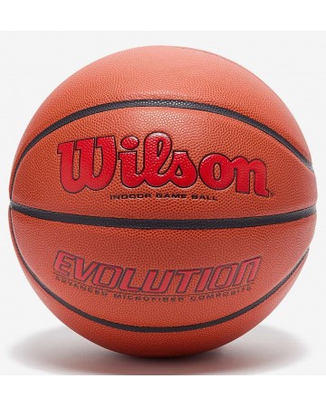 Μπάλα Μπάσκετ Wilson Evolution Pro 295 Size 7 Indoor Basket Ball WTB0595XB0705