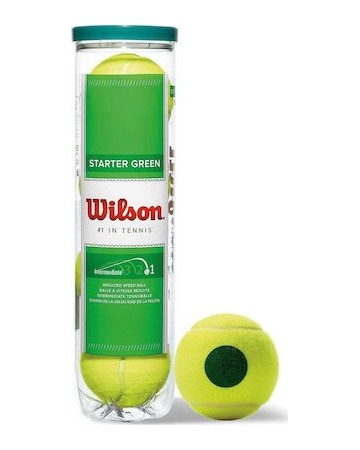 Wilson Starter Play Green Junior 4τμχ