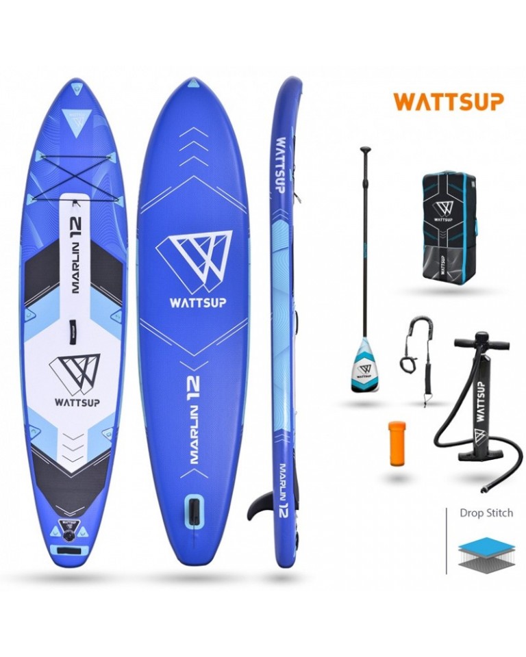 SUP Φουσκωτό Marlin της WATTSUP, μήκους 365cm Wattsup 02000406
