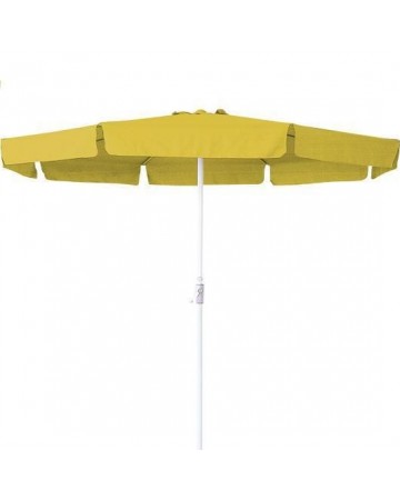 Ομπρέλα παραλίας/βεράντας/κήπου Escape 3m κίτρινη (12091)