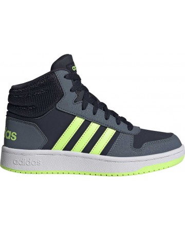 Παιδικά Παπούτσια Μπάσκετ Adidas Hoops Mid 2.0 K FW3157
