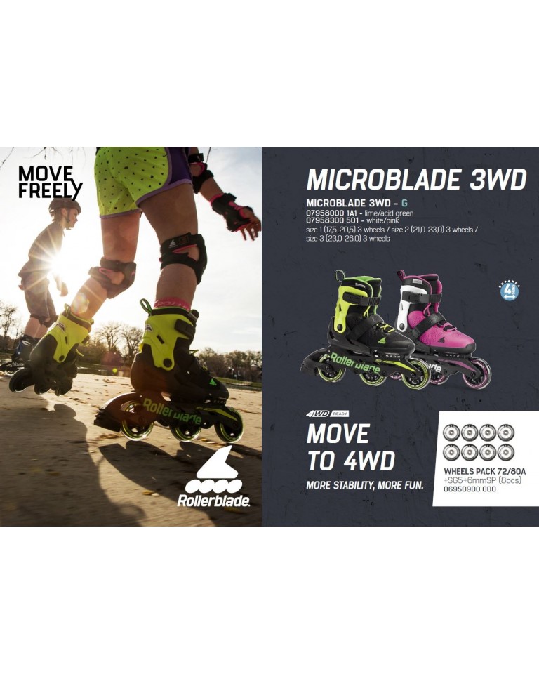 Αυξομειούμενα πατίνια ROLLERBLADE Microblade G'19 43.079580