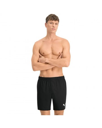 Puma Men's Mid Swim Shorts Trunks 100002245-200 Μαύρο