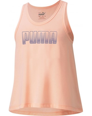 Παιδική μπλούζα αμάνικη Puma Runtrain Tee Puma 586193-25 σομόν
