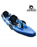 Fishing KAYAK ΨΑΡΕΜΑΤΟΣ Life Sport "Happiness" (2 ενήλικοι + 1 παιδί) VK 05