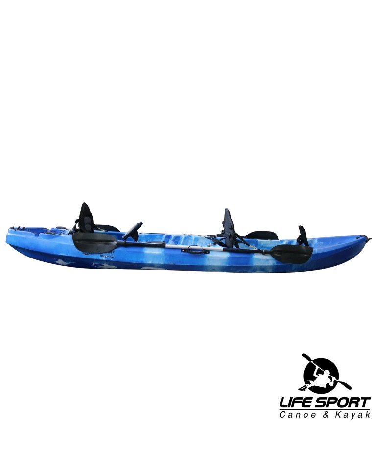 Fishing KAYAK ΨΑΡΕΜΑΤΟΣ Life Sport "Happiness" (2 ενήλικοι + 1 παιδί) VK 05