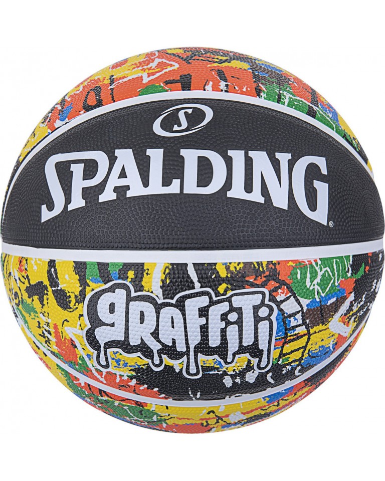 Μπάλα μπάσκετ Spalding Rainbow Graffiti 84 372Z1