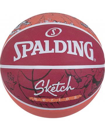 Μπάλα μπάσκετ Spalding Sketch Dribble 84 381Z1