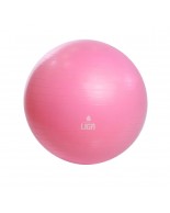 Μπάλα γυμναστικής 55cm (Gym Ball) (ροζ) LIGASPORT*