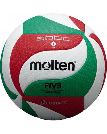 Αγωνιστική μπάλα βόλεϊ MOLTEN (V5M5000) από PU δέρμα FIVB APPROVED