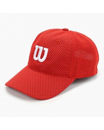Καπέλο Τένις Wilson Summer II Tennis Cap Red / White WRA770802