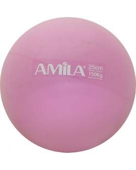 Μπάλα Γυμναστικής Amila Pilates Ball 25cm Ρόζ 95817
