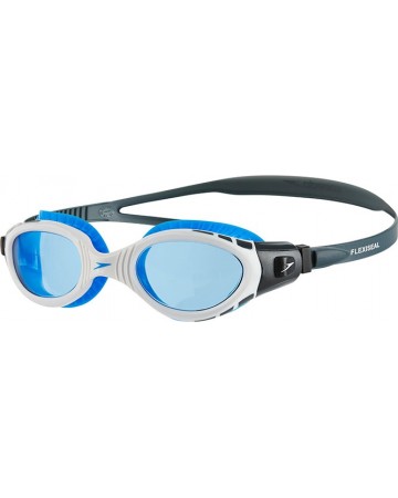 Γυαλιά Κολύμβησης Ενηλίκων με Αντιθαμβωτικούς Φακούς Speedo Futura Classic (Λευκό/Μπλέ)