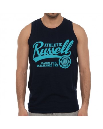 Ανδρικό T-Shirt Αμάνικο Russell Athletic Rosette Singlet A2-033-1 190