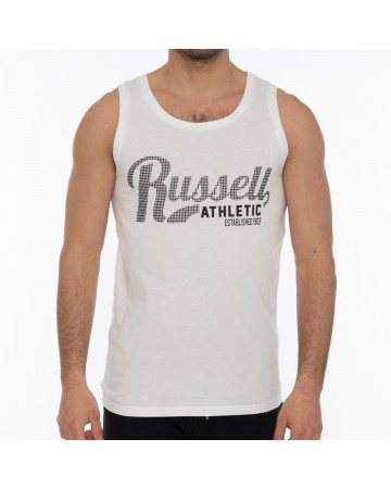 Ανδρικό Αμάνικο T-Shirt Russell Athletic Check Singlet A2-015-1 001