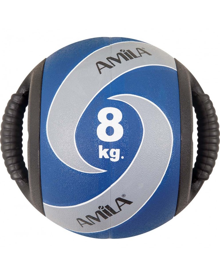 Dual Handle Ball 12kg Μπάλα με λαβές Amila 84670