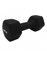 Αλτήρας Βινυλίου Vinyl Dumbbell 9kg (χρώμα μα΄υρο) Ligasport