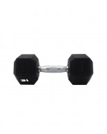 Αλτήρας Εξάγωνος με επικάλυψη λάστιχου Liga Sport Dumbbell 2.5kg