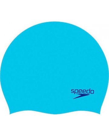 Παιδικό Σκουφάκι Κολύμβησης από Σιλικόνη Speedo Junior Plain Moulded Silicone Cap 70990-8420J (Σιέλ)