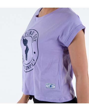 Γυναικεία Μπλούζα GSA Glory & Heritage 100% Cotton 88 2614 Purple