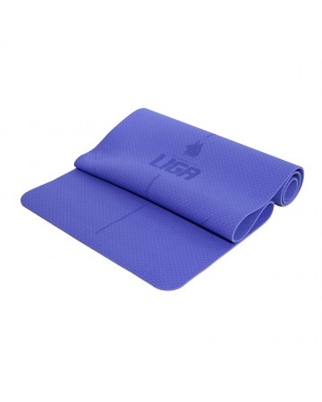 Στρώμα Yoga TPE Yoga Mat (Original) 183εκ.*61εκ.*0,6εκ (Μπλέ) Ligasport