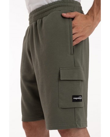 Ανδρική Βερμούδα Magnetic North Men's Cargo Fleece Shorts (Olive) 22013