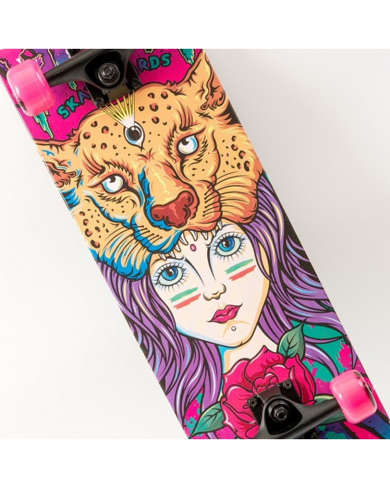 Skateboard 31 Lion lady