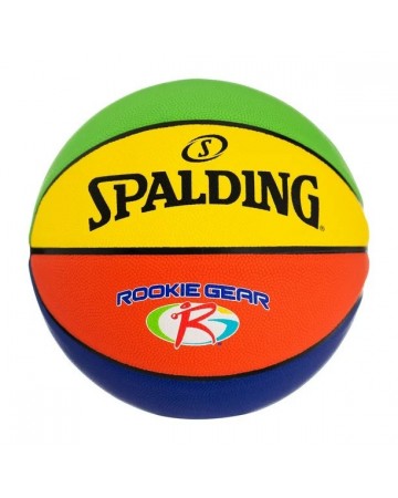 Μπάλα Μπάσκετ Spalding Rookie Gear Multi Color Size 5 84 395Z1