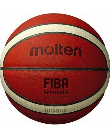 Επαγγελματική Μπάλα Μπάσκετ Molten Indoor Fiba B6G5000 (Size 6) leather