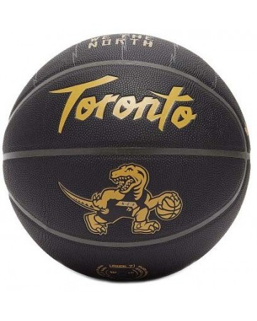 Wilson City Edition Collector Toronto Raptors Size Μπάλα Μπάσκετ Indoor / Outdoor SIZE 7