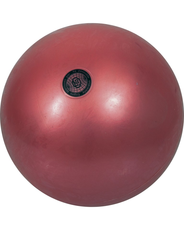 Μπάλα ρυθμικής γυμναστικής, 16,5cm amila Κόκκινη (47963)