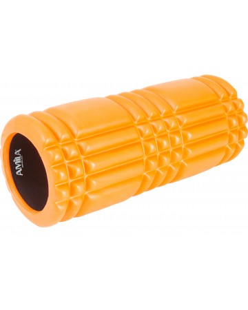 Foam Roller Plexus Φ14x33cm Πορτοκαλί/Μαύρο Amila 96821