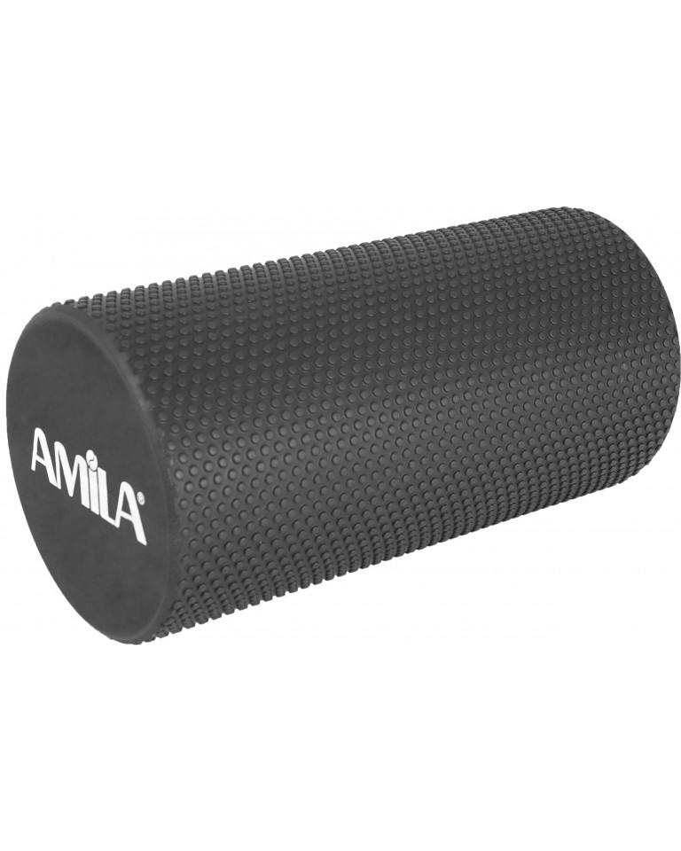 Foam Roller Κύλινδρος Ισορροπίας AMILA 96823 90 εκατ Μαύρο