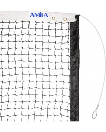 Δίχτυ Tennis Πλεχτό 2,5mm (Κατάλληλο για αγώνες) Amila 44946