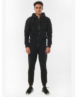 Ανδρικό Παντελόνι Φόρμας Body Action Men Sportswear Fleece Pants 023243-01 Black