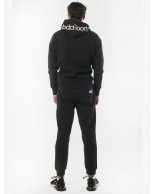 Ανδρικό Μπουφάν με Κουκούλα Body Action Men Hooded Sweat Jacket 073214-01 Black