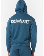 Ανδρική Ζακέτα με Κουκούλα Body Action Men Fleece Full Zip Hoodie 073218-04E Blue Grey