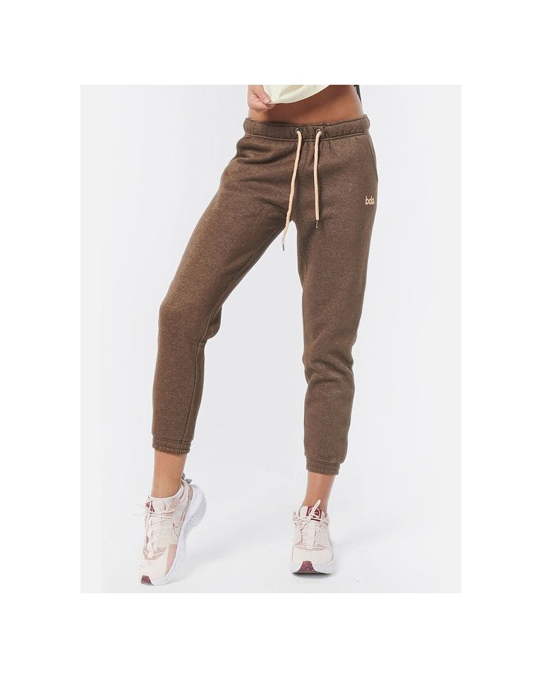 Γυναικείο Παντελόνι Φόρμας Body Action Women Training Sweat Pants 021235 01 Dark Brown