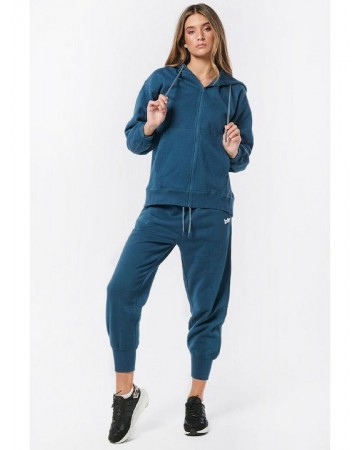 Γυναικείο Παντελόνι Φόρμας Body Action Women Sportswear Fleece Pants 021243-04E Blue Grey