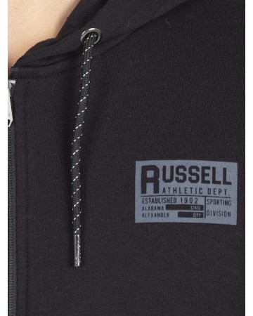 Ανδρική Ζακέτα με Κουκούλα Russell Athletic Contrast Panel Zip Through Hoody A2-045-2-099