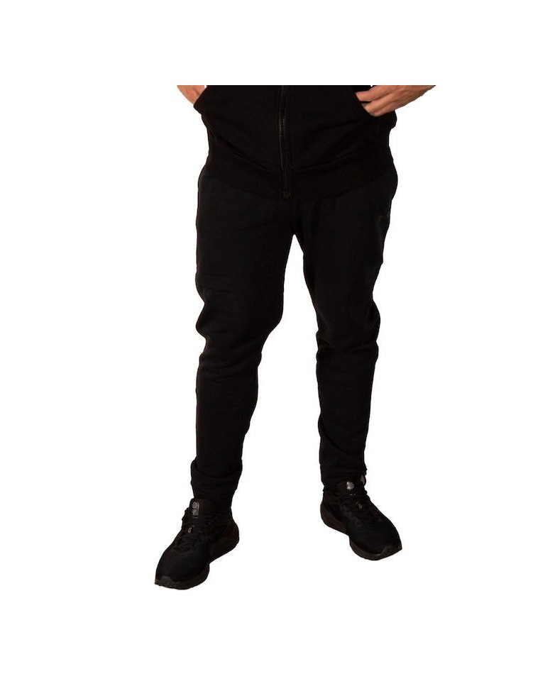 Ανδρικό Παντελόνι Φόρμας Body Action Basic Men Pants 023247-01 Black