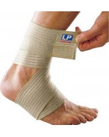 Ελαστική Επιστραγαλίδα Δετή σε Μπεζ χρώμα Lp Support Ankle Wrap LP 634