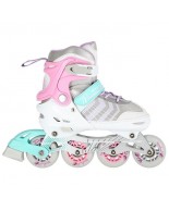 Αυξομειούμενα Roller NH18192 A 4σε1 Ροζ  IN-LINE SKATES/HOCKEY ICE SKATES