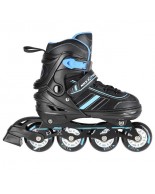 Αυξομειούμενα Roller NH18191 2 ΣΕ 1 Μαύρο/Μπλε IN-LINE SKATES/HOCKEY ICE SKATES