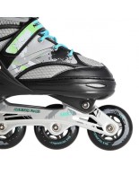 Αυξομειούμενα Πατίνια Roller NA 10602A INLINE SKATES NILS EXTREME ΜΑΥΡΟ