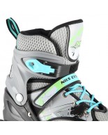 Αυξομειούμενα Πατίνια Roller NA 10602A INLINE SKATES NILS EXTREME ΜΑΥΡΟ