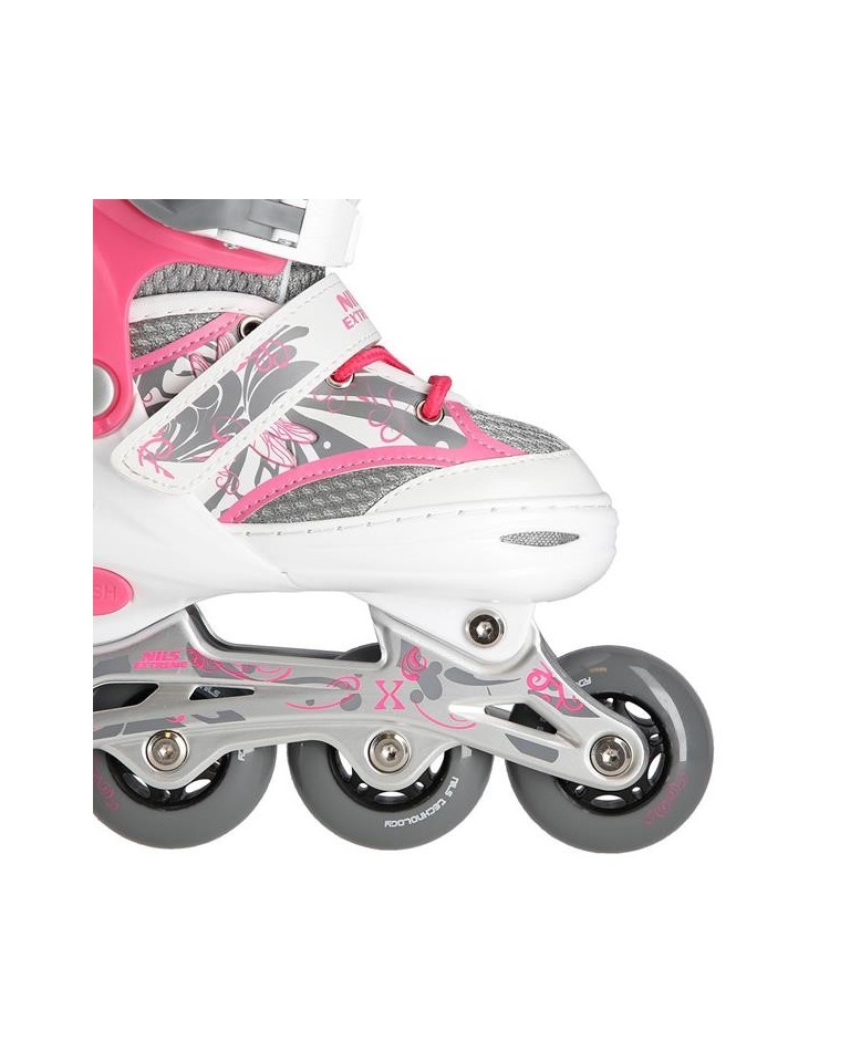 Αυξομειούμενα Πατίνια Roller NA 10602A INLINE SKATES NILS EXTREME ΡΟΖ